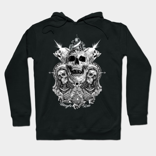 Aesthetics of skulls Hoodie by mayberus